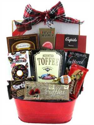 Blissful Chocolate Gourmet Gift Basket
